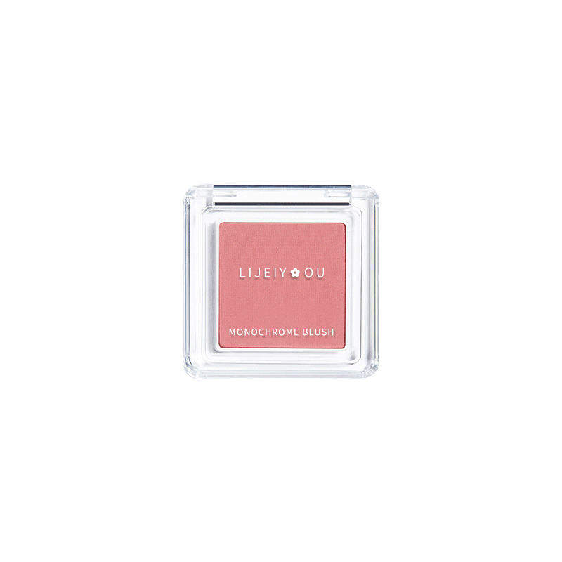 Phấn Má Hồng Một Màu Phấn Má Hồng Sáng Tạo Khối Màu Tím Má Xanh Lam Bóng Mờ Màu Hạnh Nhân 06 Nở 35 Nướng Sữa 43 Màu Trà Sữa Trang Điểm