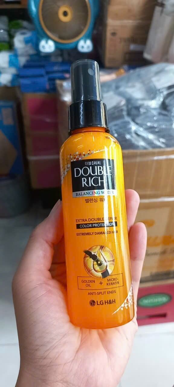 Xịt dưỡng tóc Double Rich 120ml
