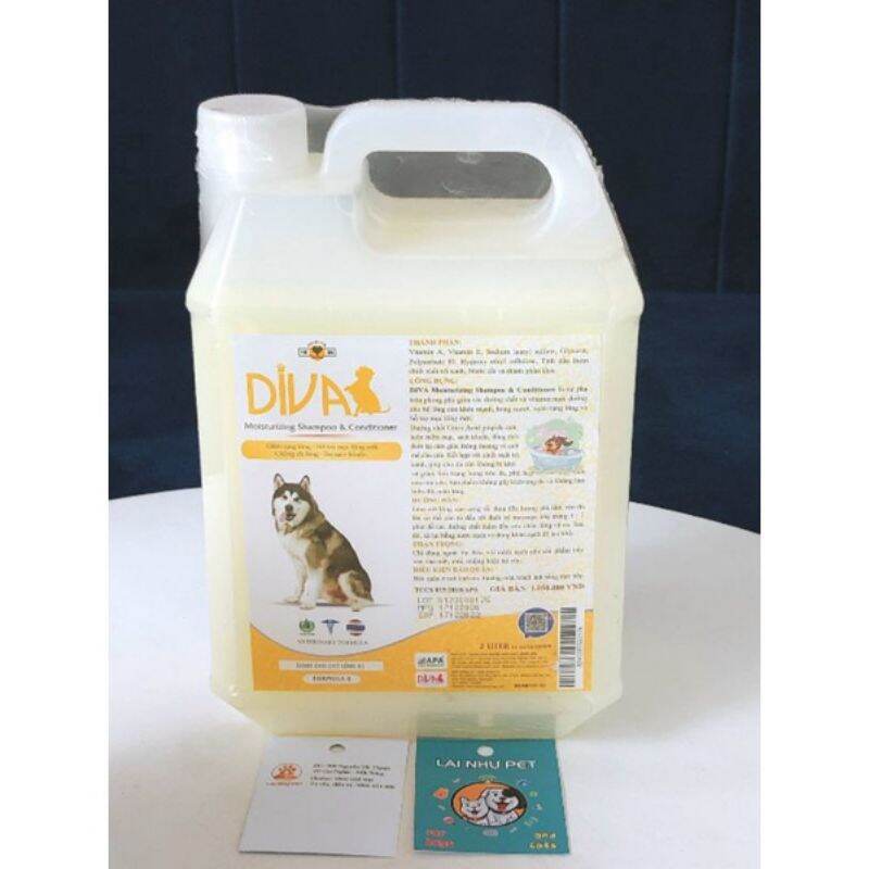 Sữa tắm Diva cho chó 2L