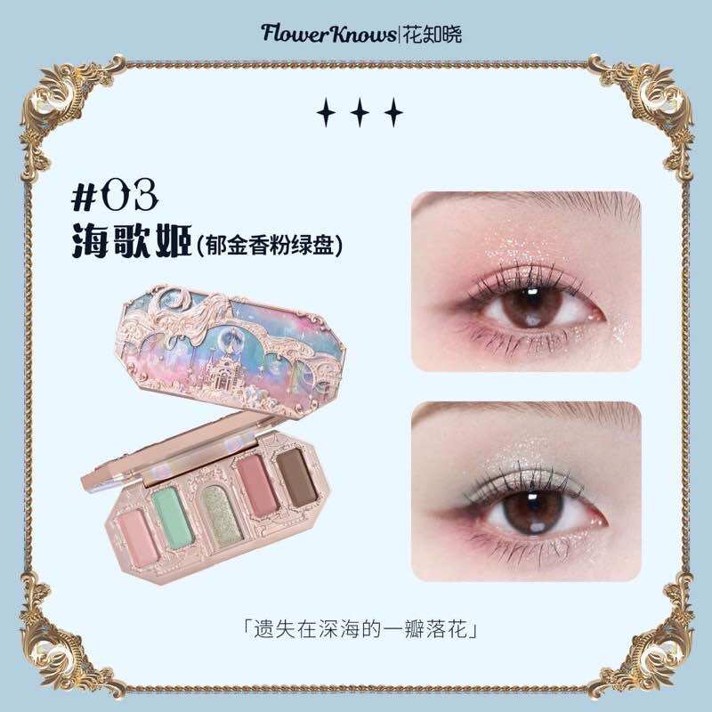 Bảng phấn mắt 6.3g chủ đề nàng tiên cá