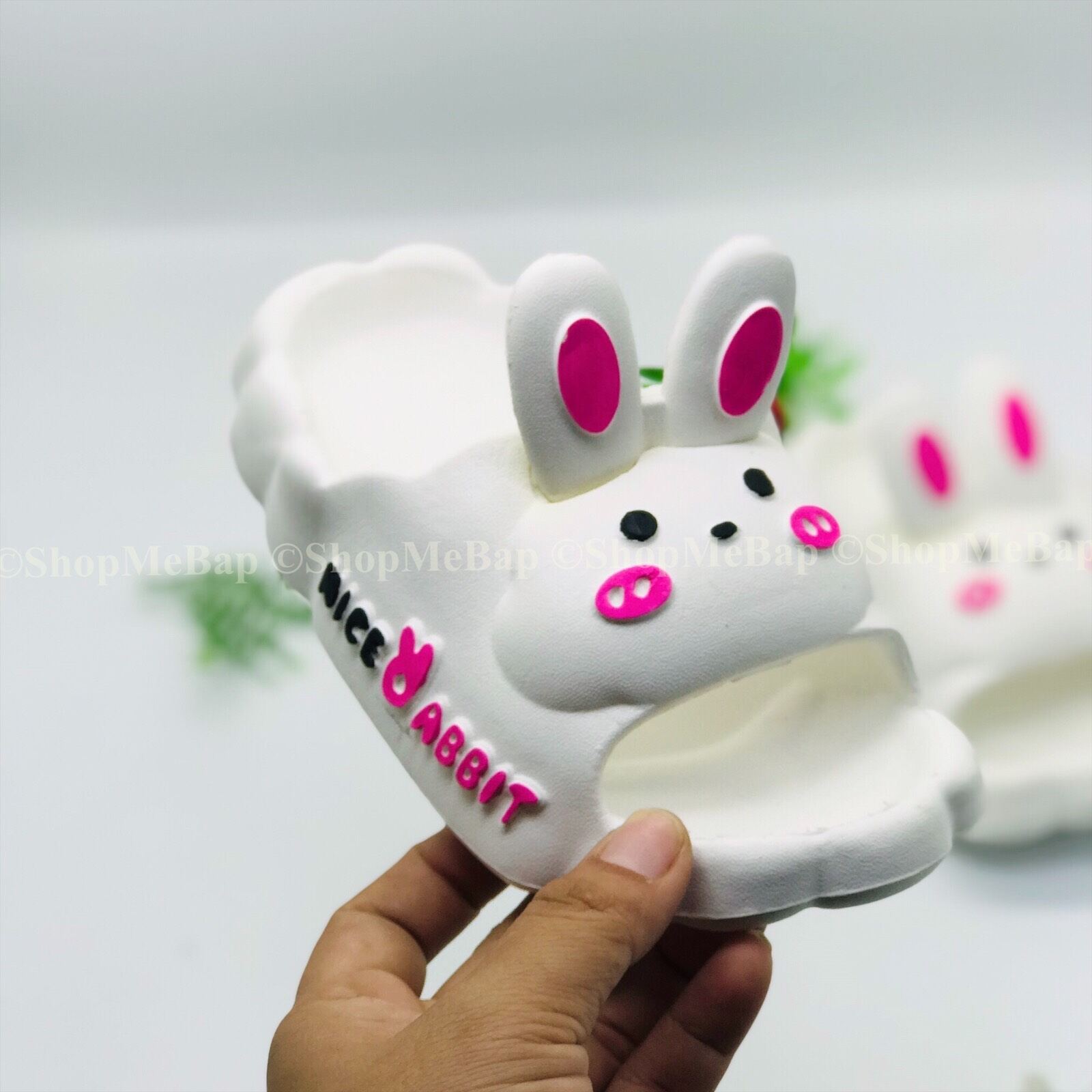 Dép lê tai thỏ cực dễ thương cho bé gái