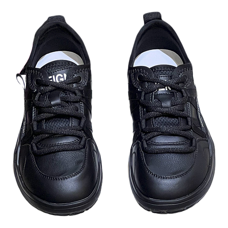 Black Women's De Xin Shoes 2026 Spring New Flat Comfortable round Head Lace-Up Non-Tiring Versatile Casual Sports Shoes Giá  1,941,000 Đồng*Miễn phí vận chuyển