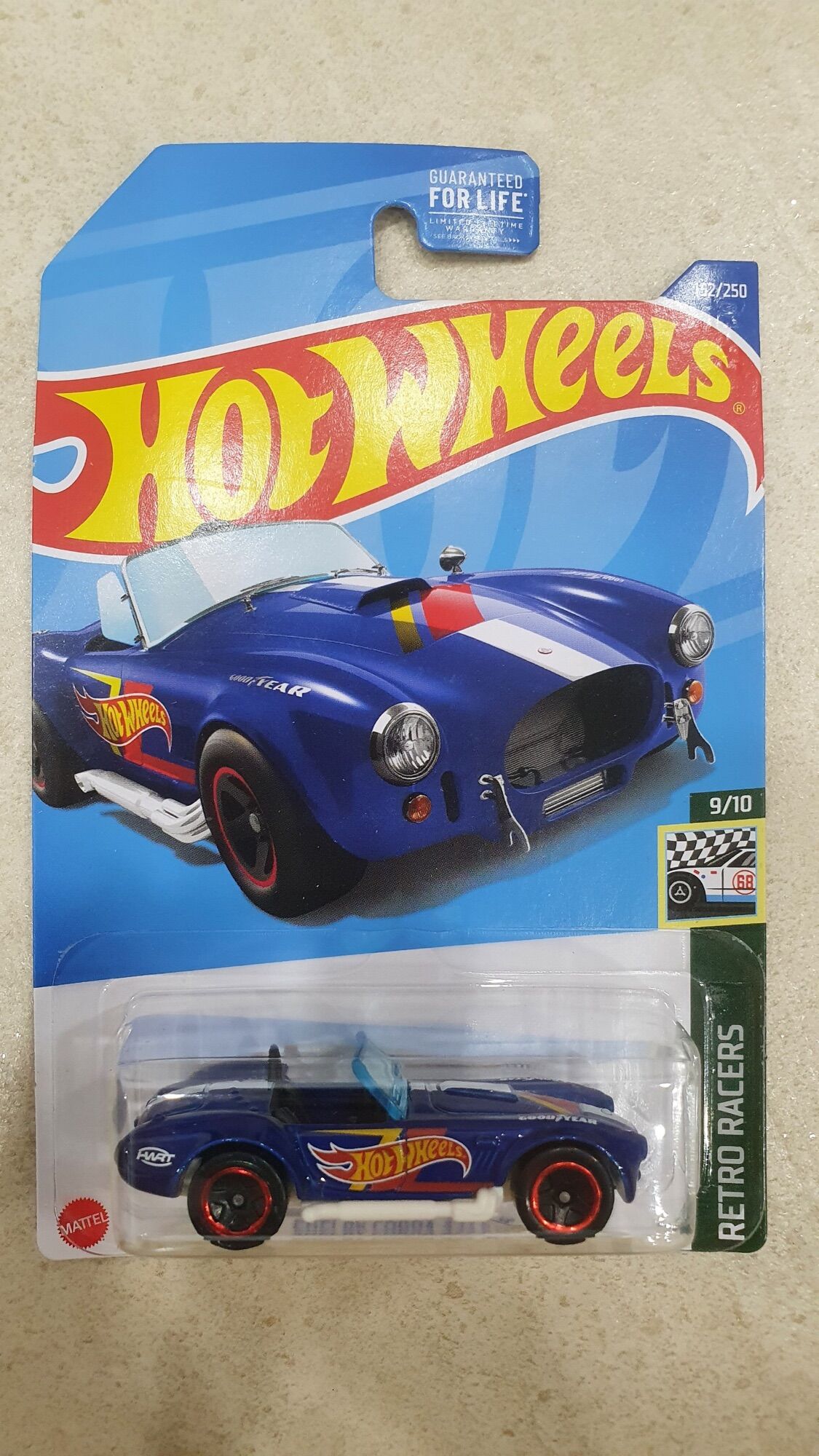 Xe mô hình đồ chơi cơ bản hotwheels 1:64 - shelby cobra 427 s/c
