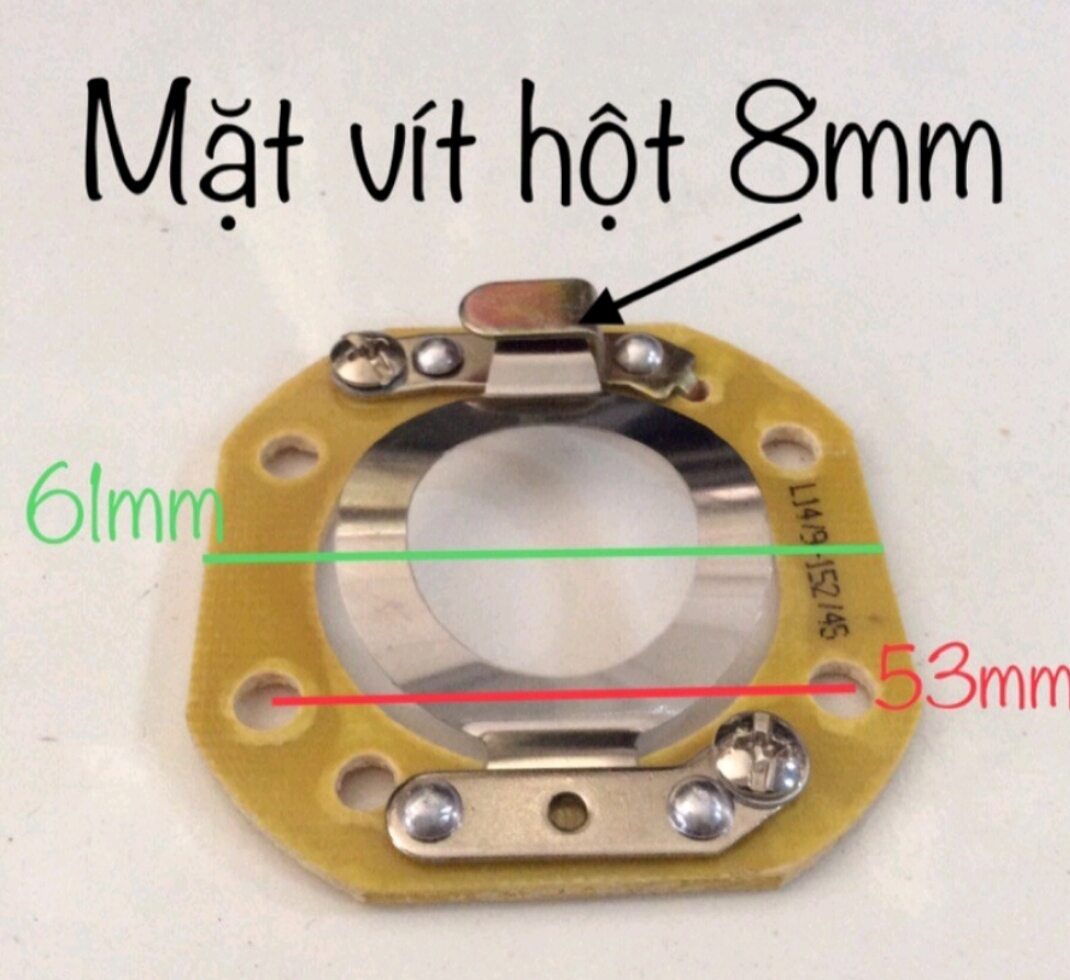 Mặt vít hột 8mm dùng cho mô tơ bơm nước - mô tơ kéo