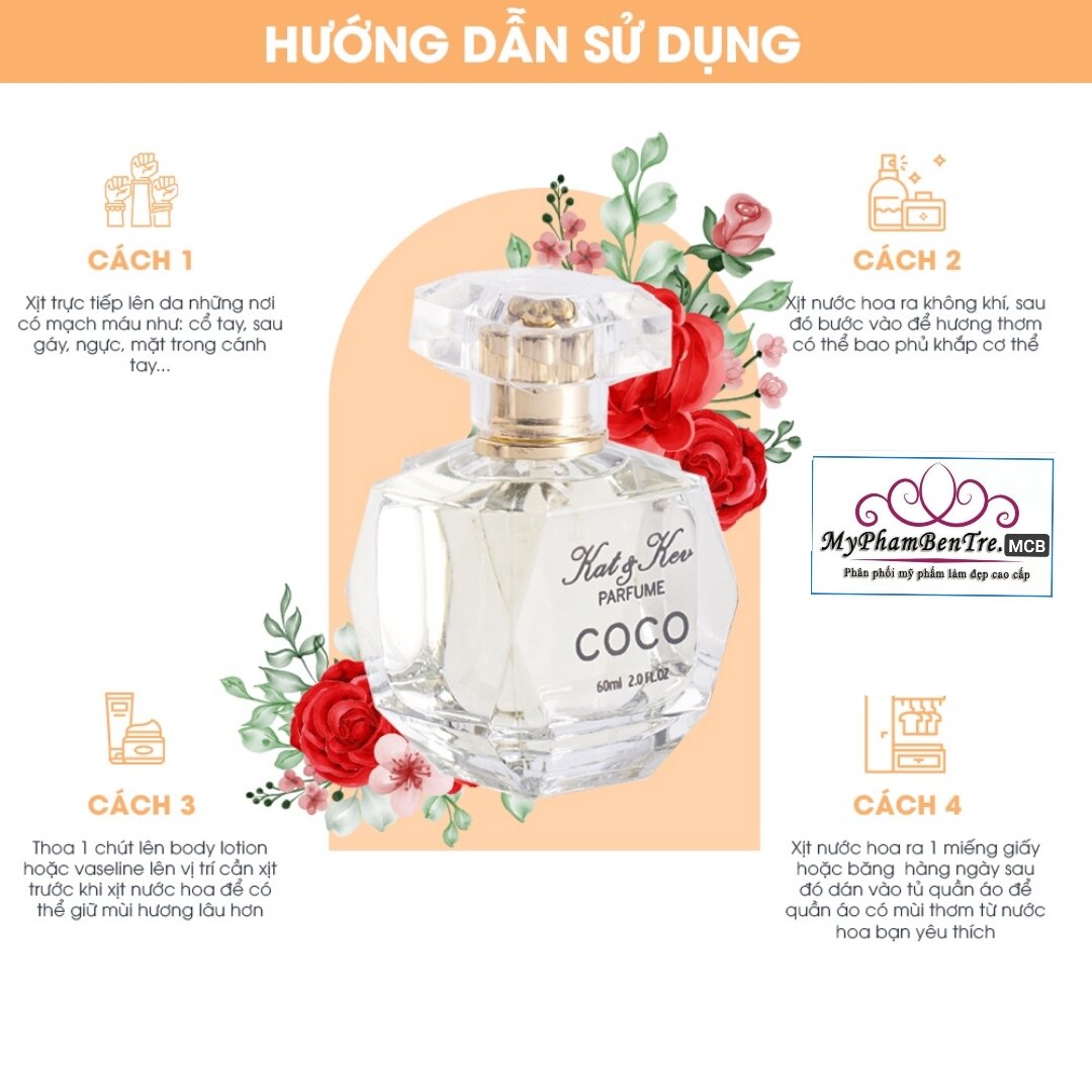 NƯỚC HOA COCO NỮ SIÊU THƠM 60ML