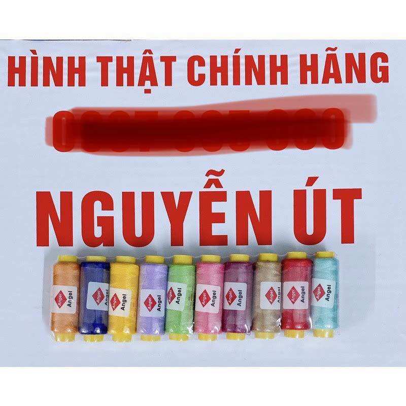 Chỉ may angel lốc 10 cuộn nhỏ