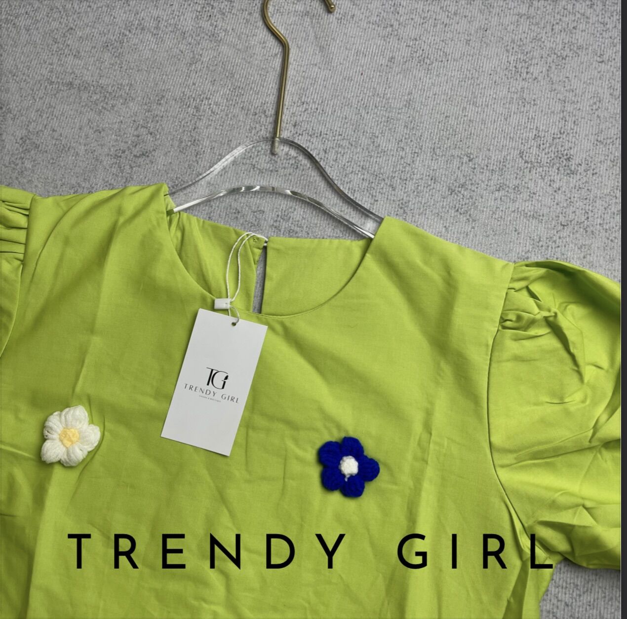 Đầm baby doll phối hoa