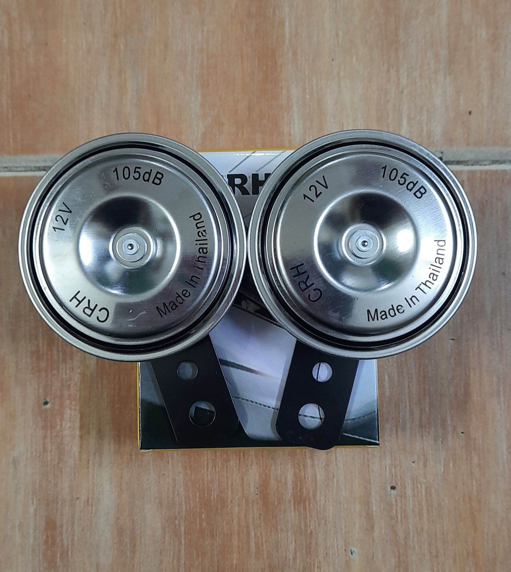 Kèn inox thái xe máy 12v âm thanh to thanh