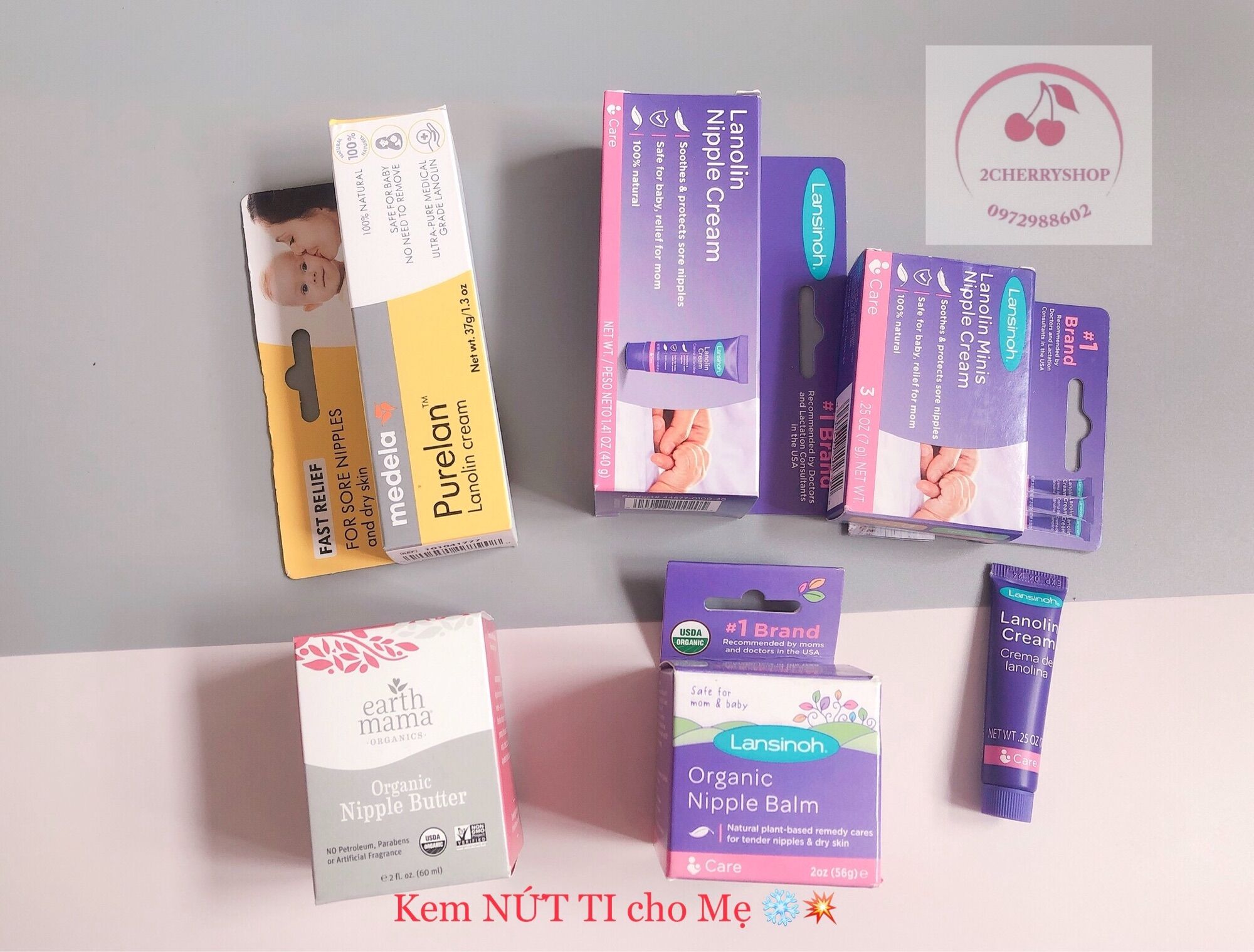 [Hàng Mỹ] Kem nứt ty Medela Purelan (37g) 2027