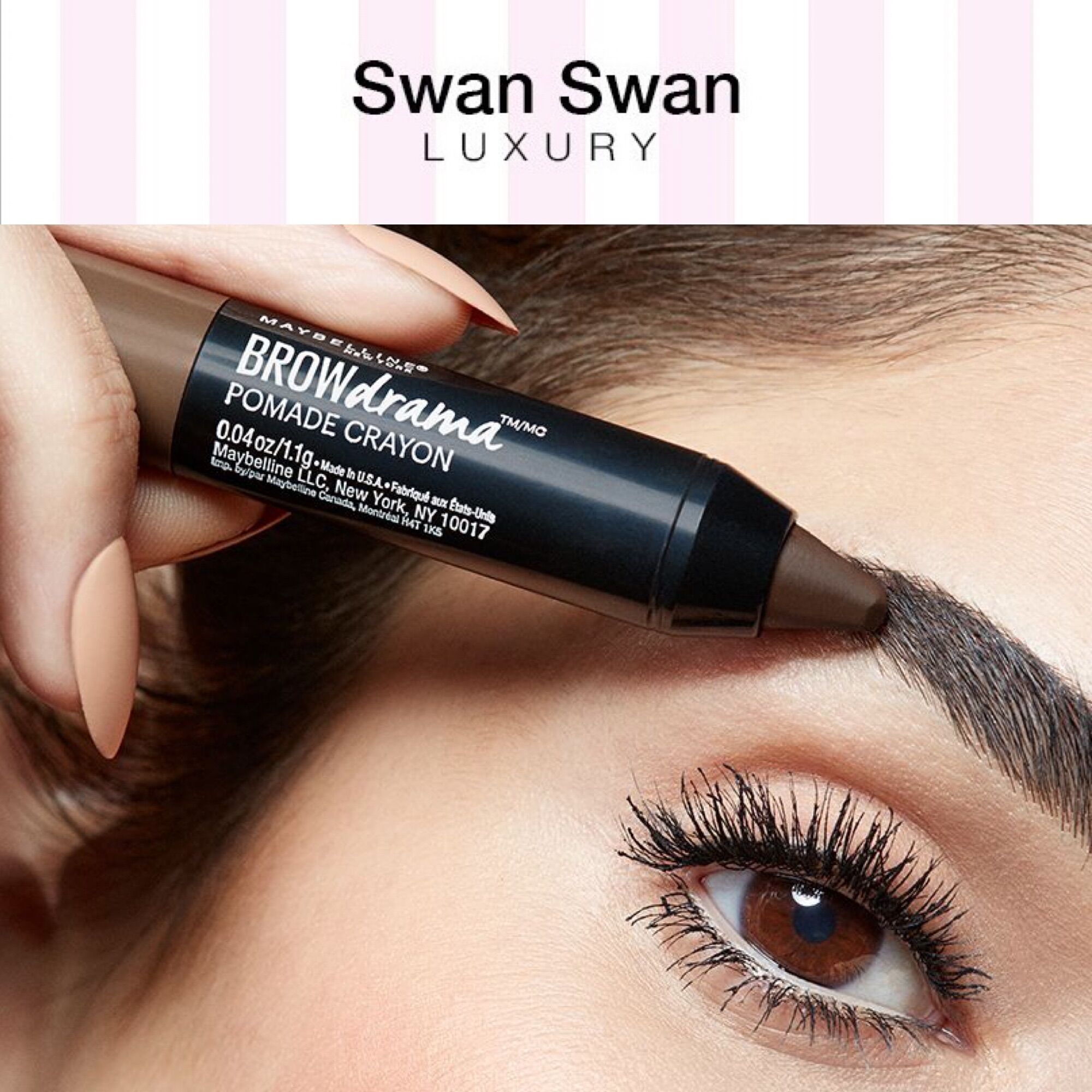 [Nhập RAISINGSTAR18, giảm 30k cho đơn 99k]Bút Kẻ Mày Sáp Maybelline Nâu Đậm