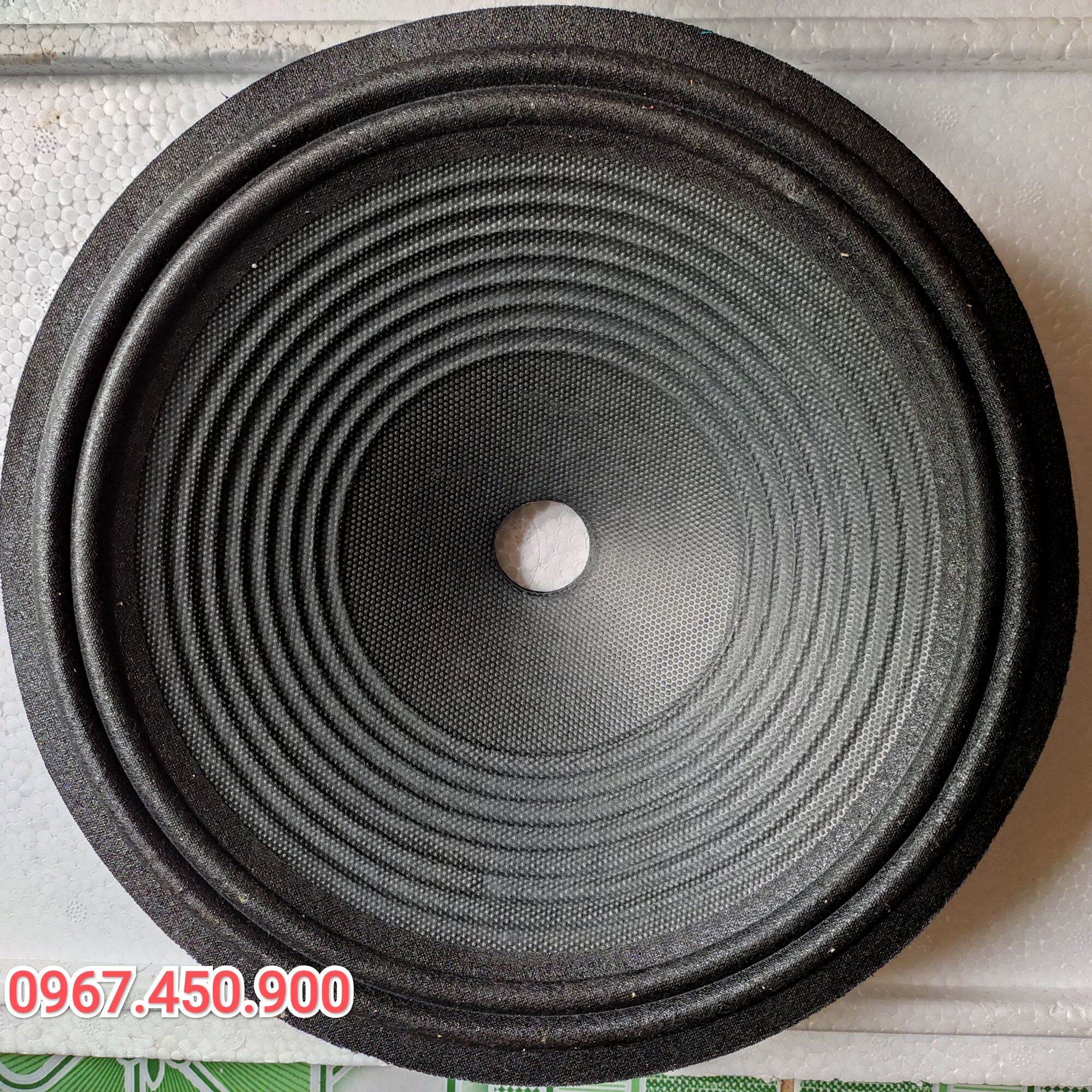 ( 2 chiếc) màng loa bass 25 gân vải - mút xốp - cao su