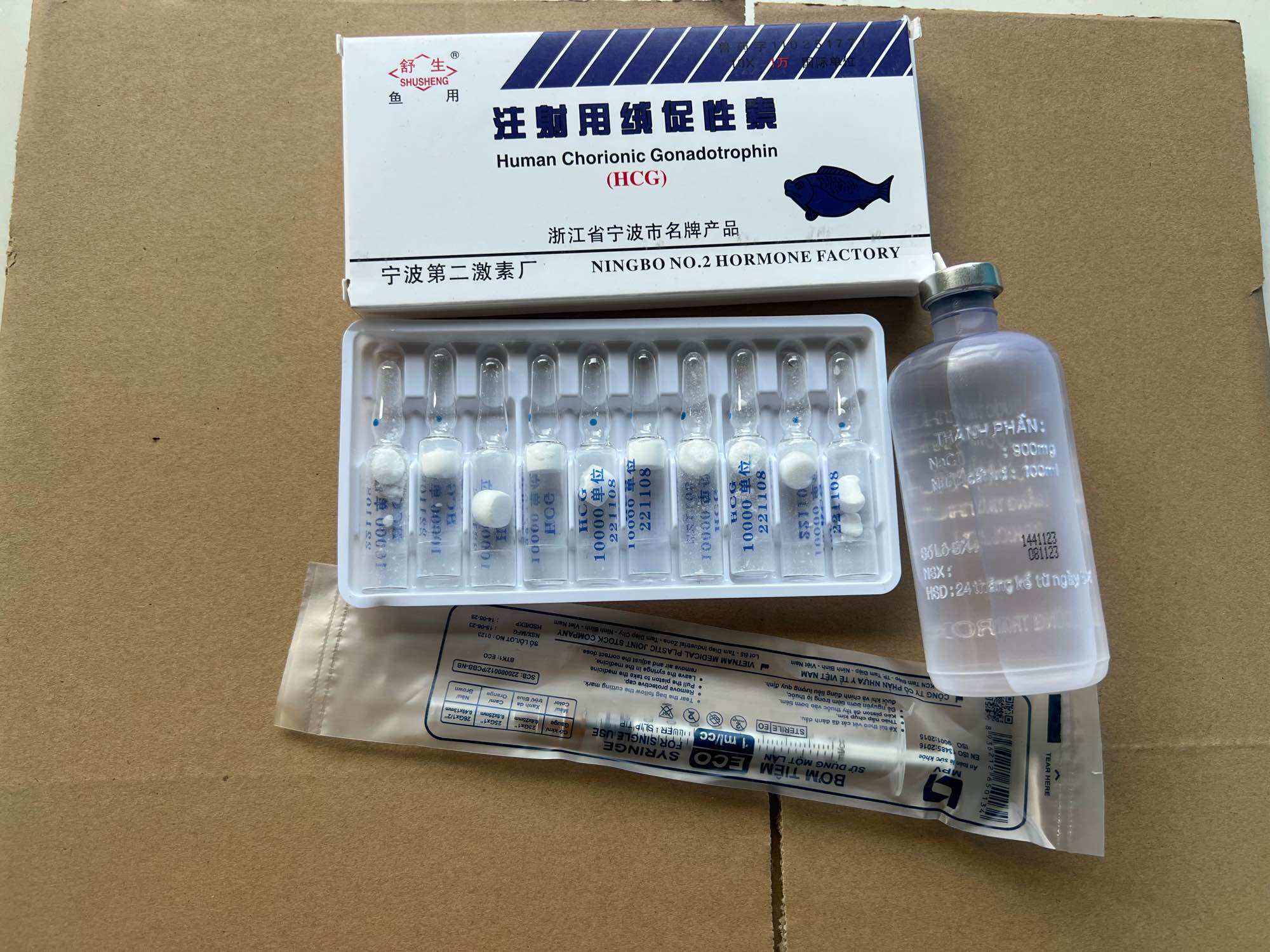 Kích Thích Cá Đẻ HCG
