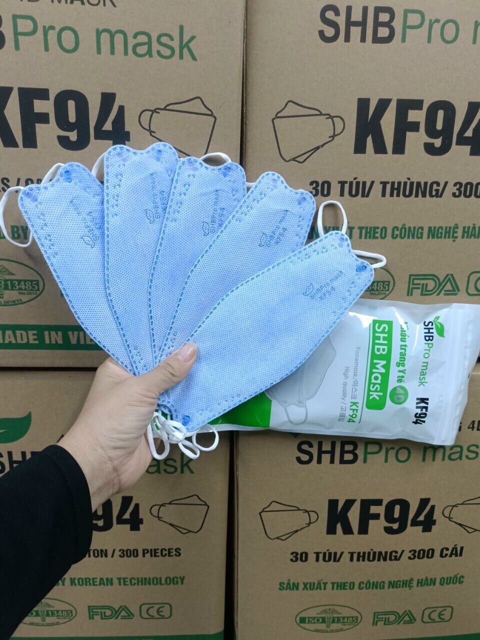 Khẩu trang 3D KF94(10 chiếc)