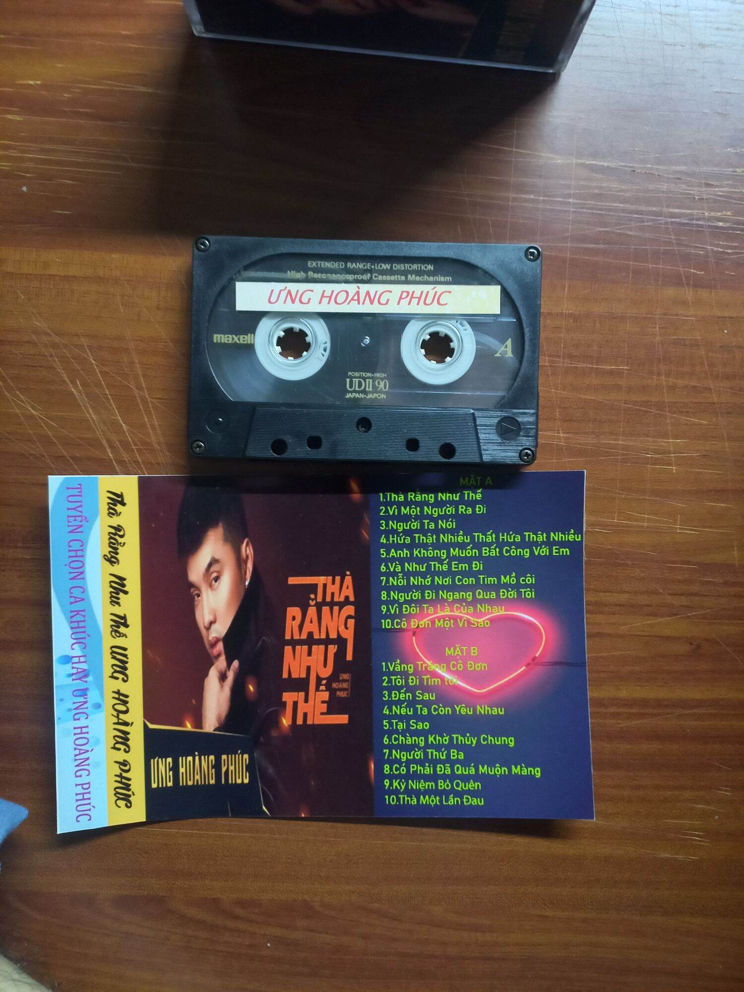 BĂNG CASSETTE ƯNG HOÀNG PHÚC