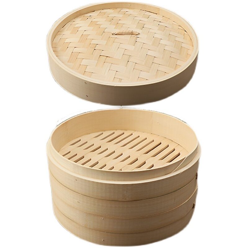 Nồi Mini Tre Hấp Lồng Tre Lồng Hấp Lồng Hấp Mini Lồng Hấp Nhà Bếp Lồng Hấp Ngăn Hấp 30Cm Lồng Hấp Làm Từ Tre