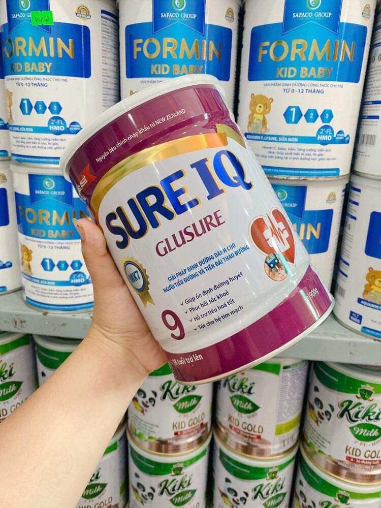 (cho trồng trọt, chăn nuôi, date 6,8/2025) Sữa tiểu đường Sure IQ 900g