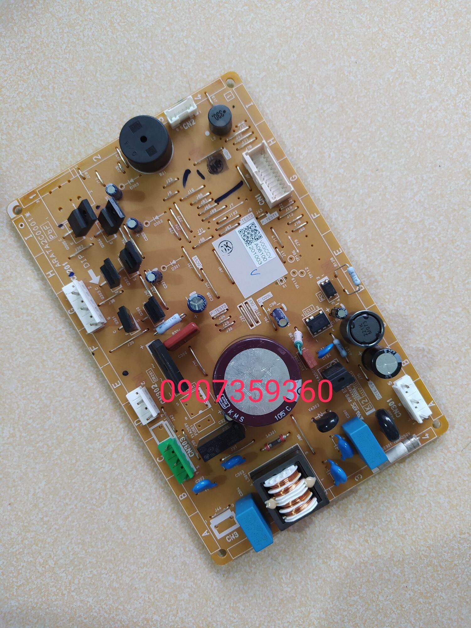 board mạch tủ lạnh Panasonic rắc đôi hàng chính hãng