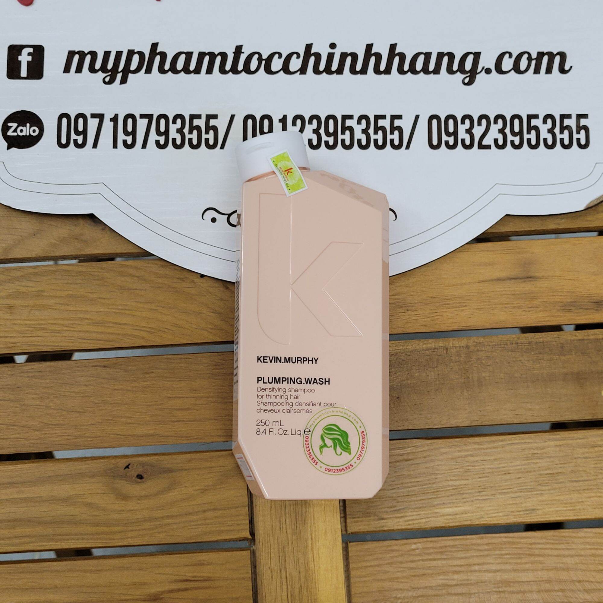 Dầu gội xả cho tóc ít, mỏng, rụng kevin murphy plumping 250ml