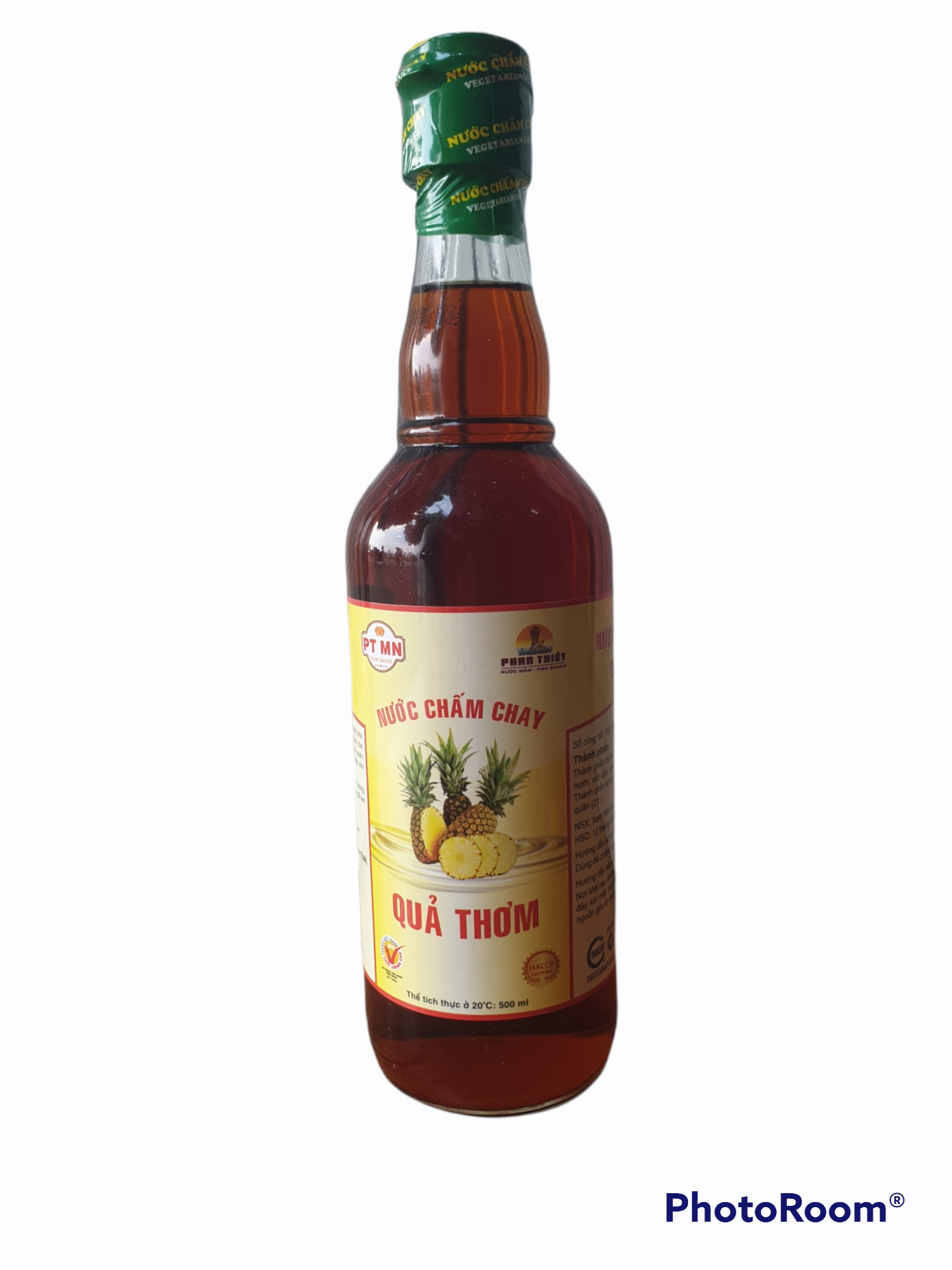 Nước mắm chay quả thơm nhựa 500ml