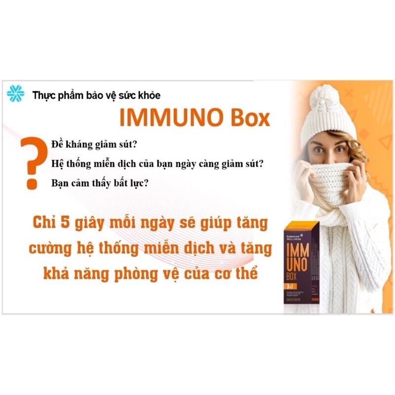 Immuno box siberian, tăng cường đề kháng