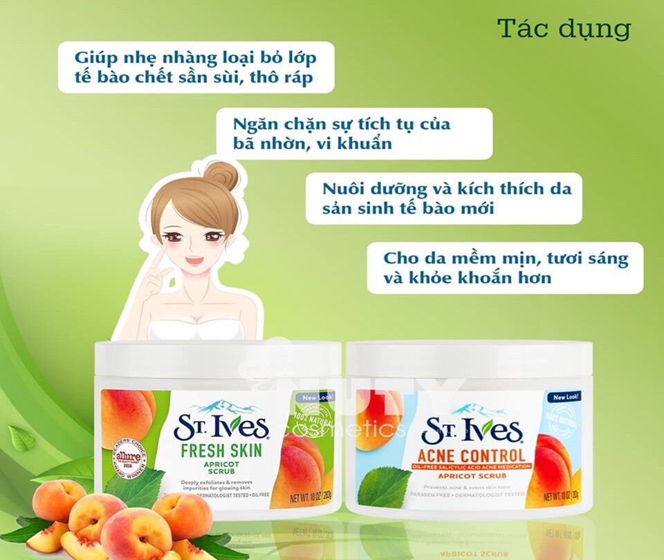 TẨY TẾ BÀO CHẾT ST.LVES