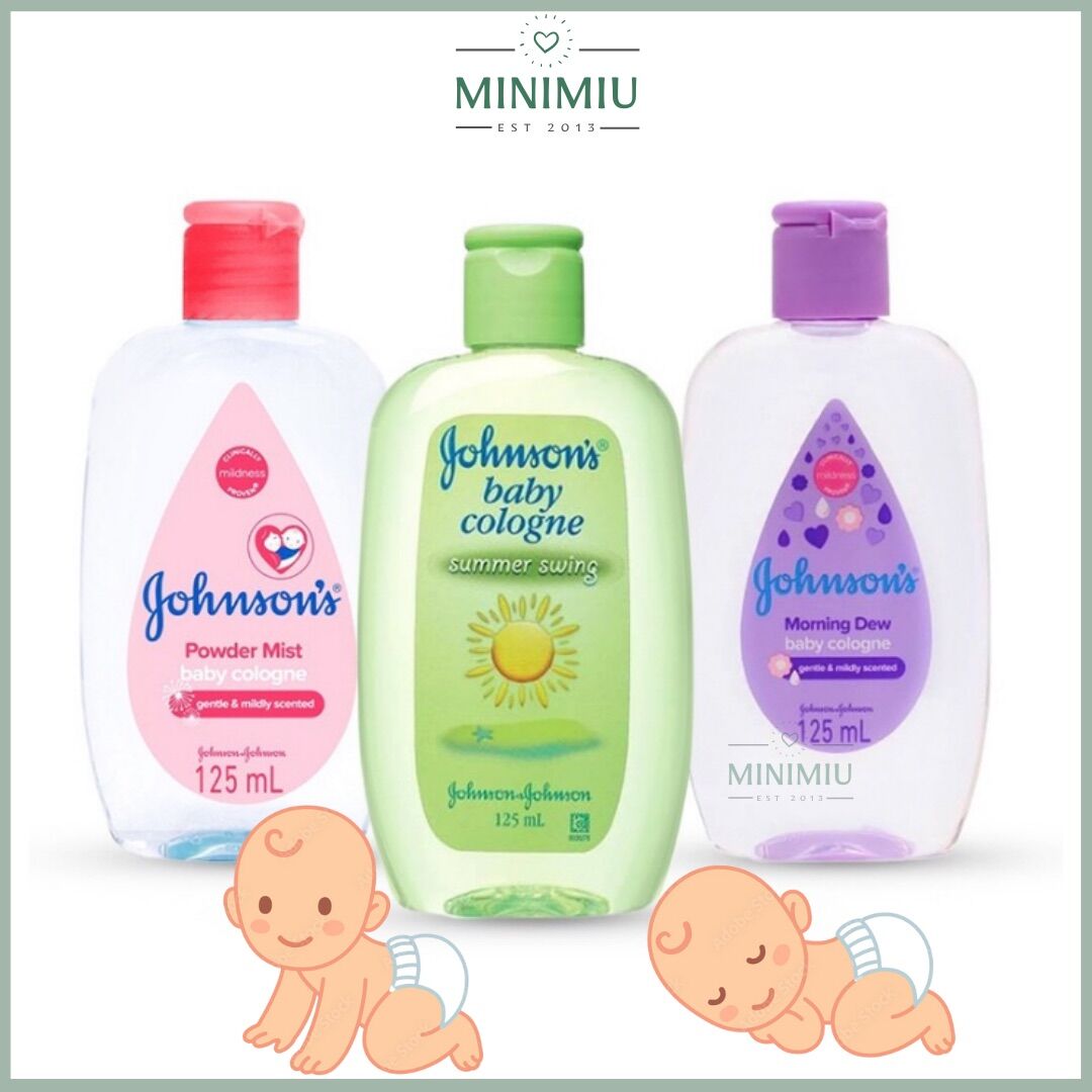 Nước hoa cho bé johnson baby cologne morning dew / powder mist