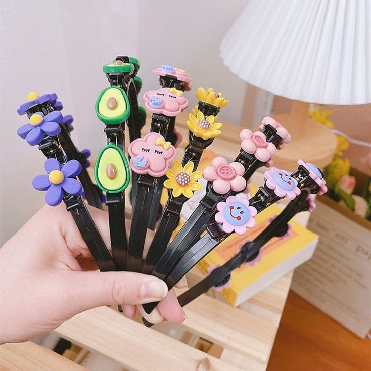 Cài tóc có kẹp dễ thương cho bé (MẪU NGẪU NHIÊN)