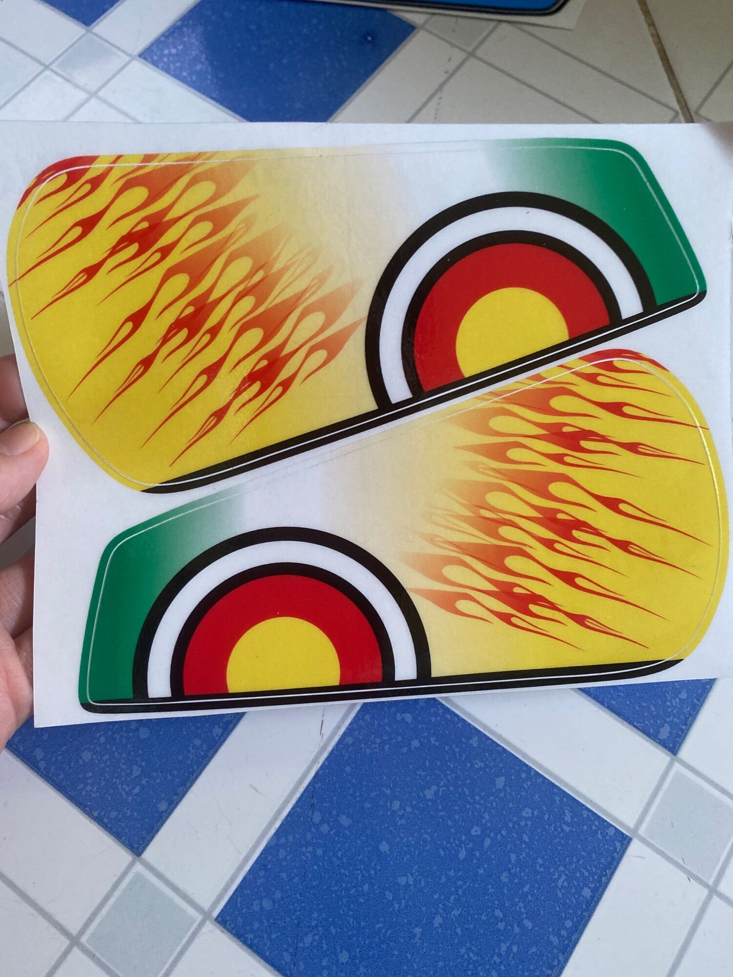 Tem decal dán đèn pha xe AB 2020, 2022
