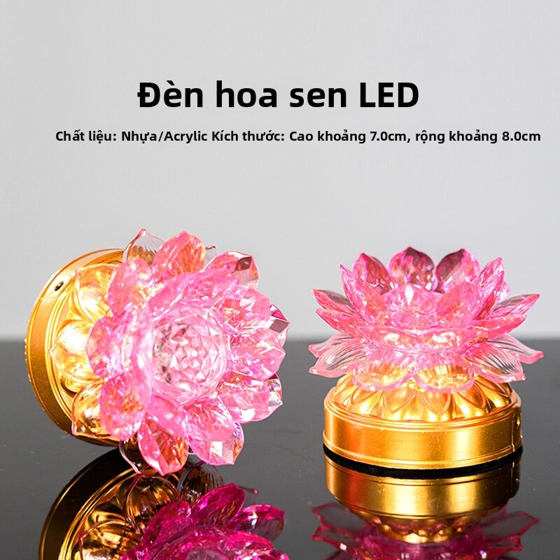 Đèn Sen LED Tôn Giáo