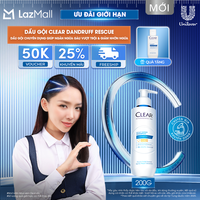 Dầu gội ngăn ngừa gàu nấm Clear Scalpceuticals Pro Dandruff Rescue 80G/200G