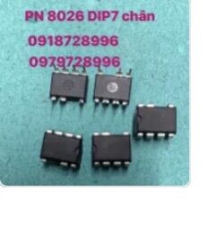 Ic nguồn dip 7 chân pn 8026 combo 2 con