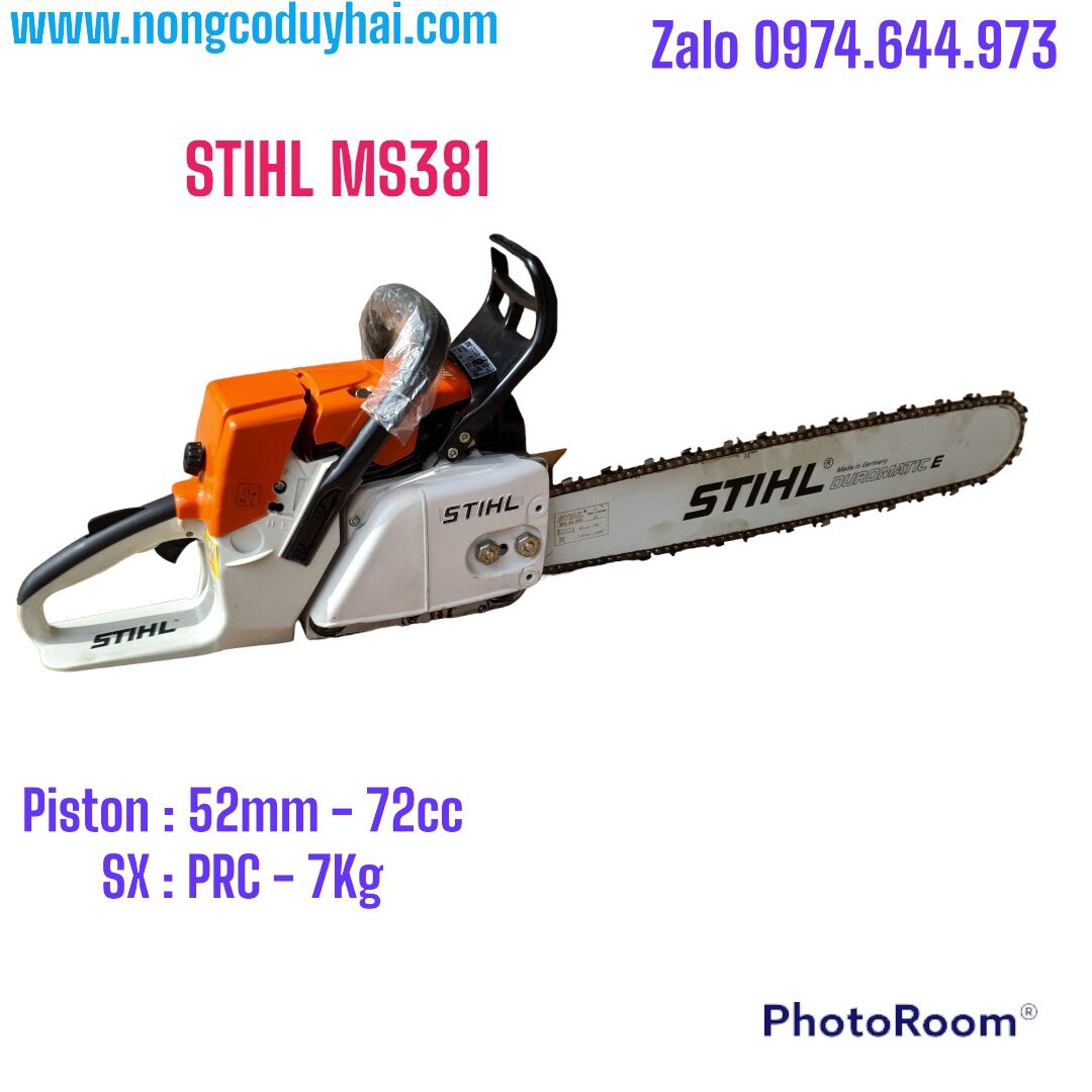 Máy cưa xích Stihl MS 381 || stihl ms 381 || 381