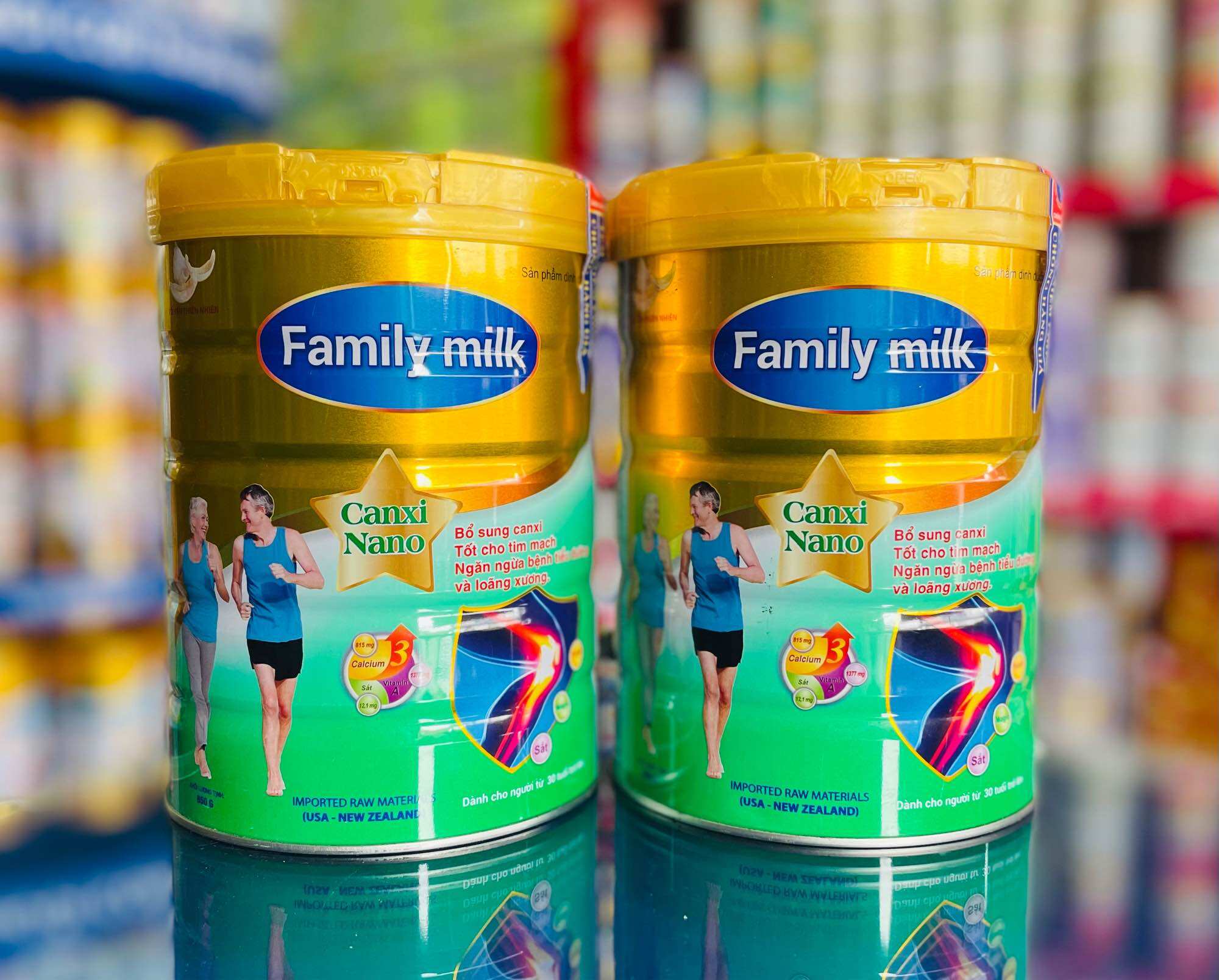 Sữa bột Family Milk Canxi 850g