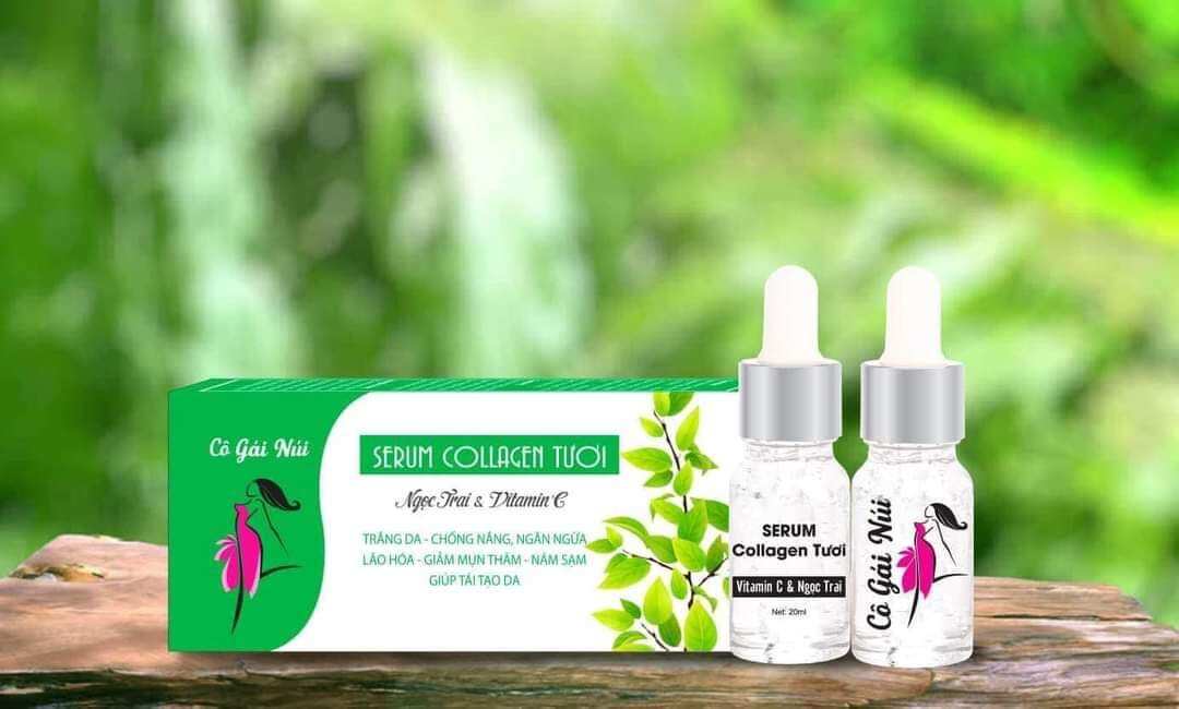 Serum collagen tươi