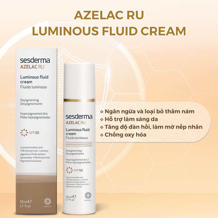 Kem Sesderma Azelac RU SPF 50+