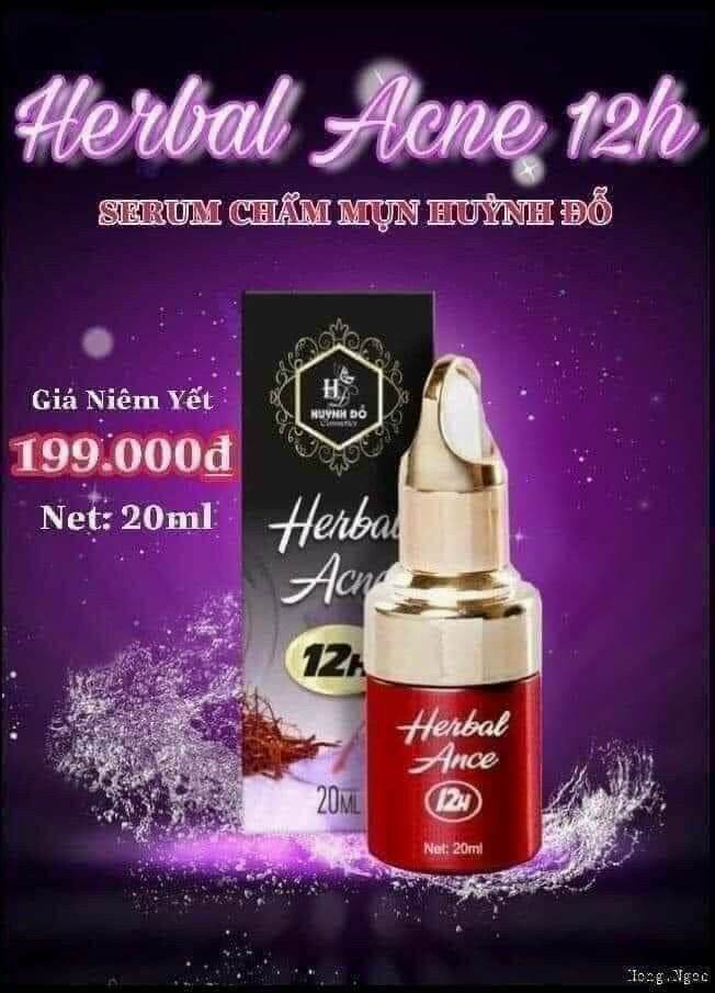 Chấm Mụn 12H Herbal Acne