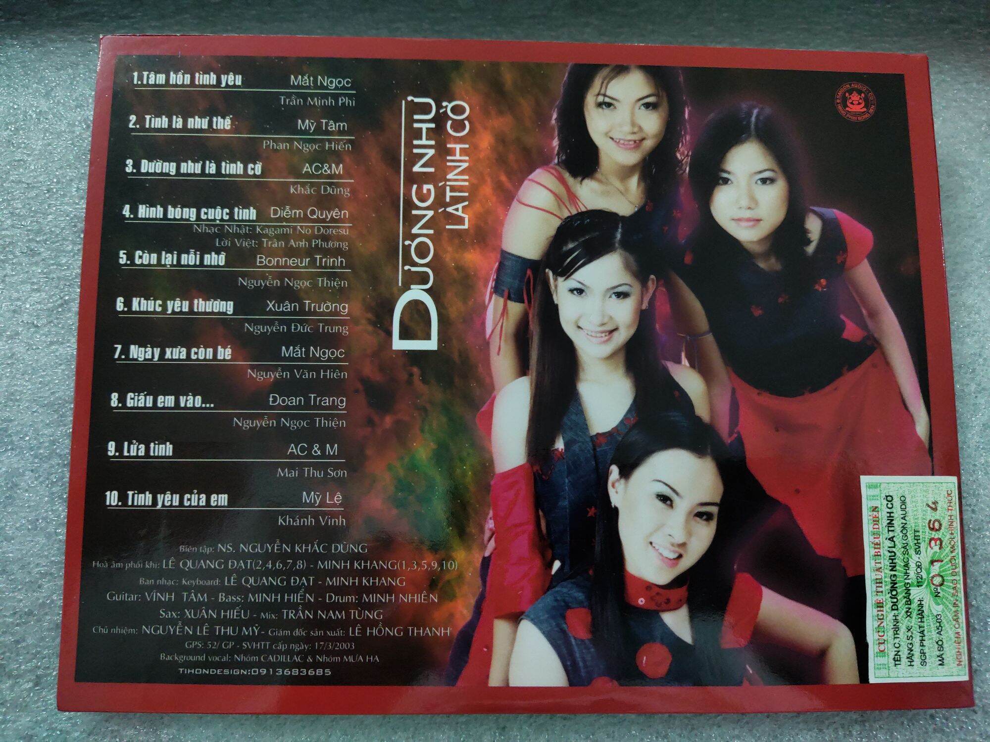 CD - Dường Như Là Tình Cờ