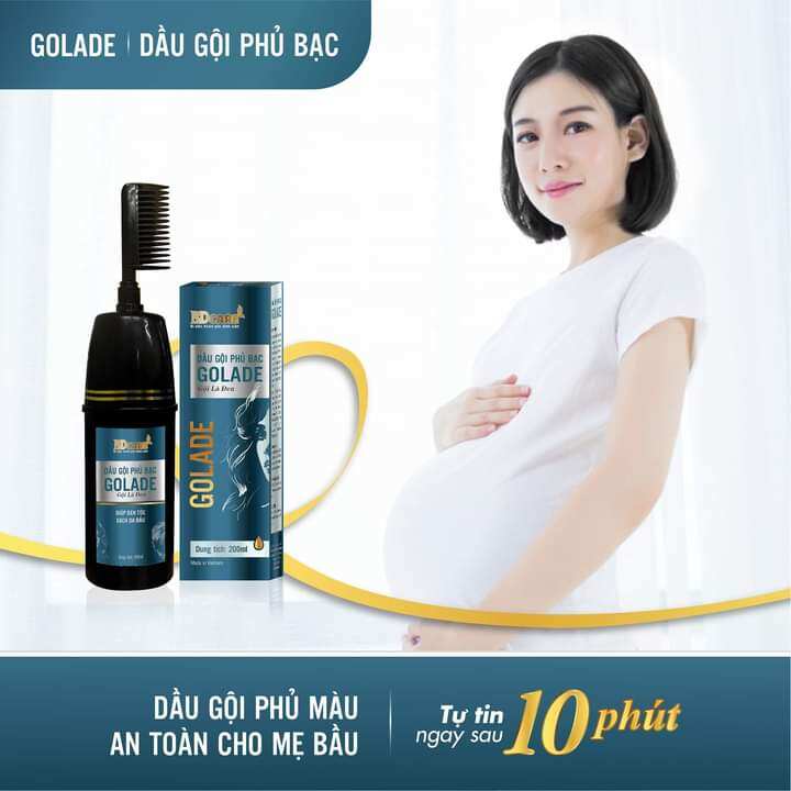 Dầu gội phủ bạc GOLADE
