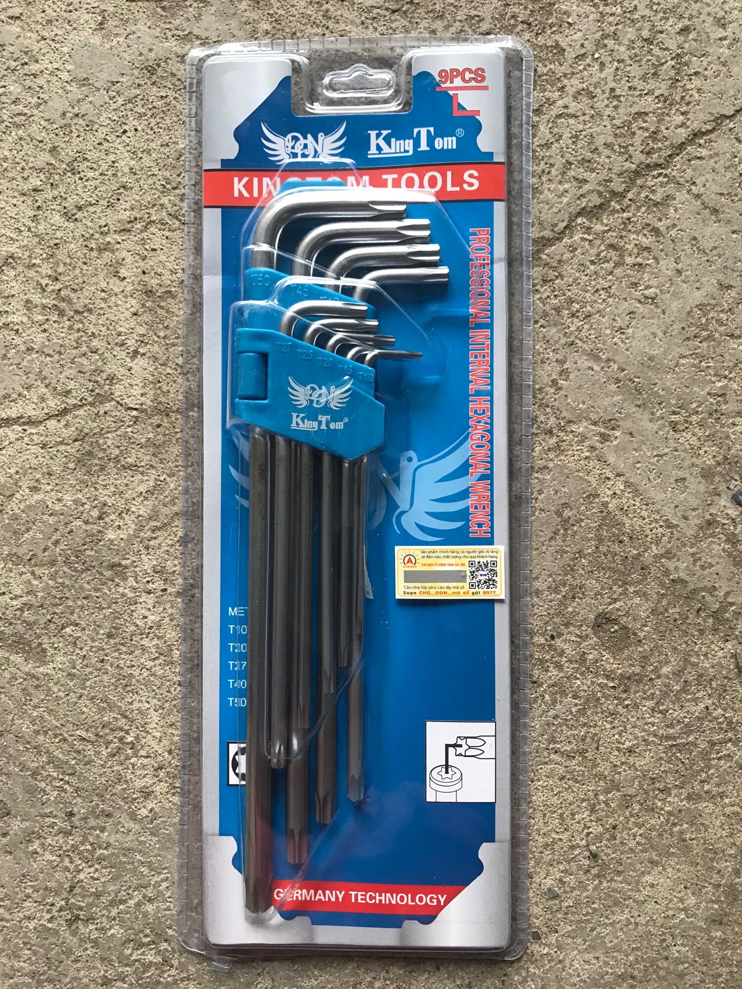 Bộ lục giác bi, bông KingTom