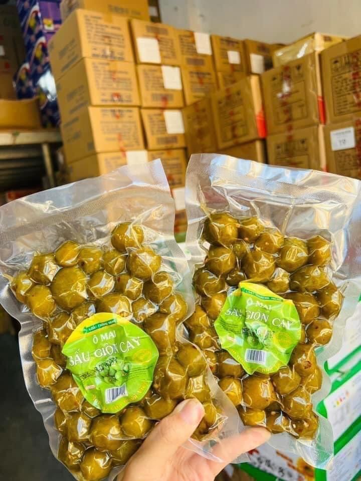 Sấu bao tử omai chua ngọt cay hũ 500g