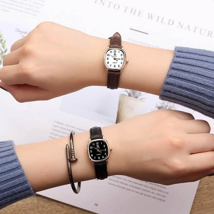 ĐỒNG HỒ ĐEO RAY NỮ KIỂU DÁNG RETRO PHONG CÁCH Hàn QUỐC.