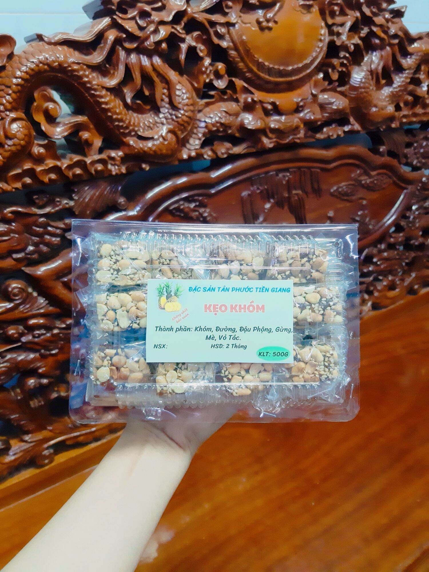 0.5kg kẹo khóm đặc sản tân phước