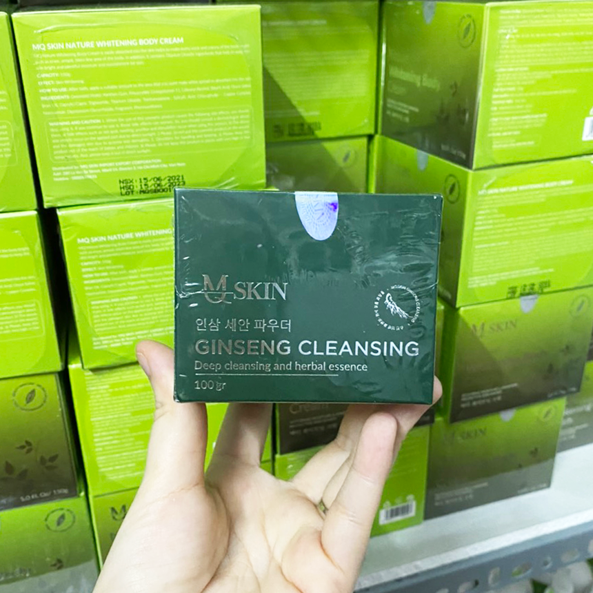 Bột rửa mặt mq skin phiên bản cải tiến