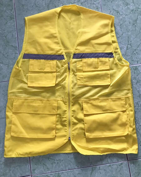 ÁO PHẢN QUANG GILE KỸ THUẬT 4 TÚI ÁO PHẢN QUANG