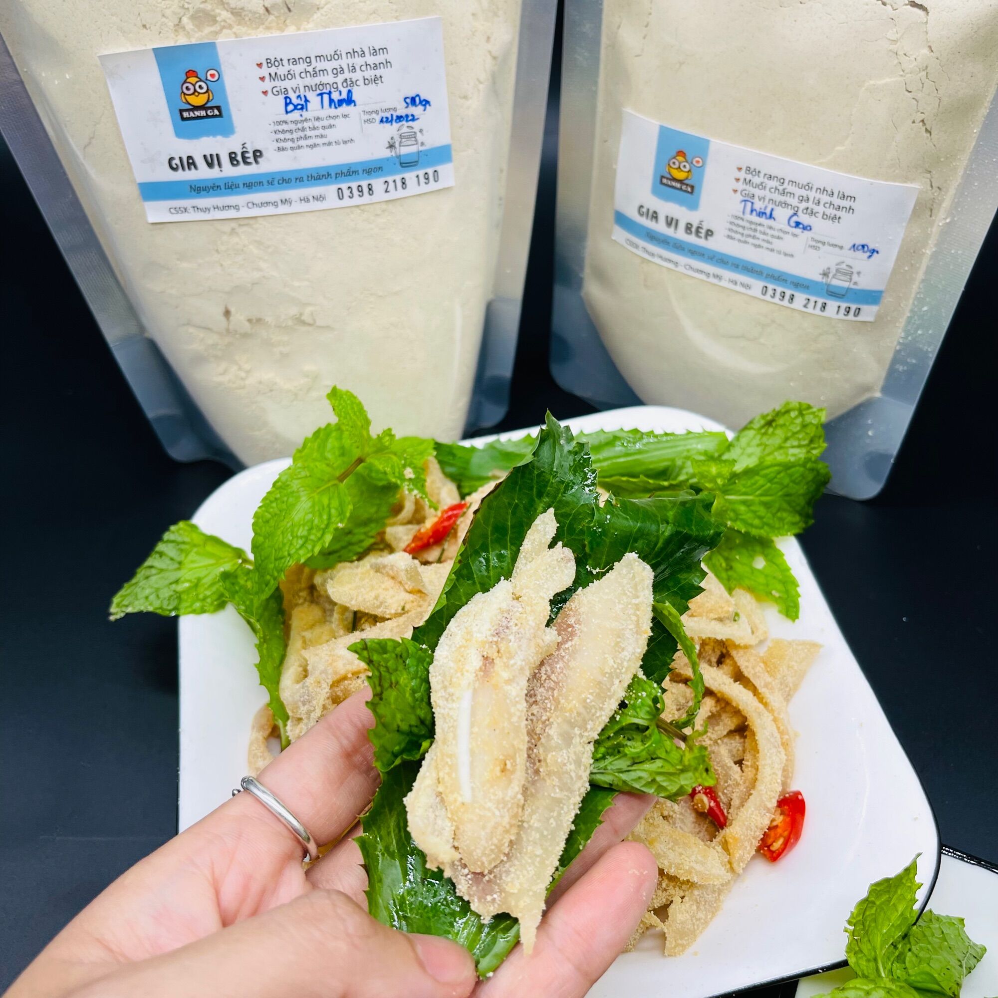 Thính gạo chuẩn vị làm nem thính 500gr