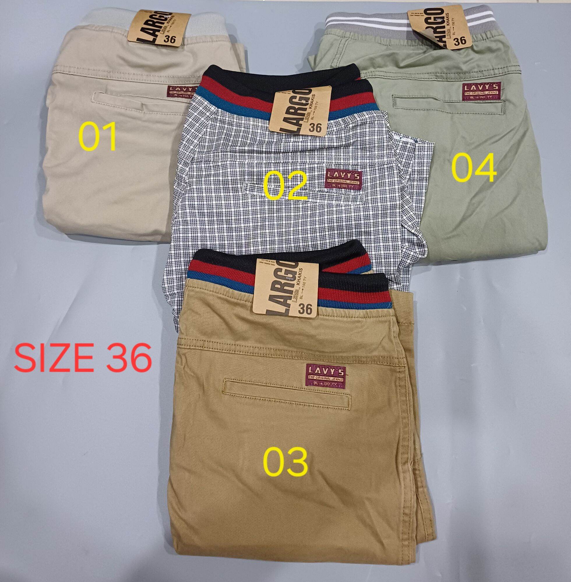 QUẦN KAKI LỬNG LƯNG THUN BIGSIZE 75KG-97KG