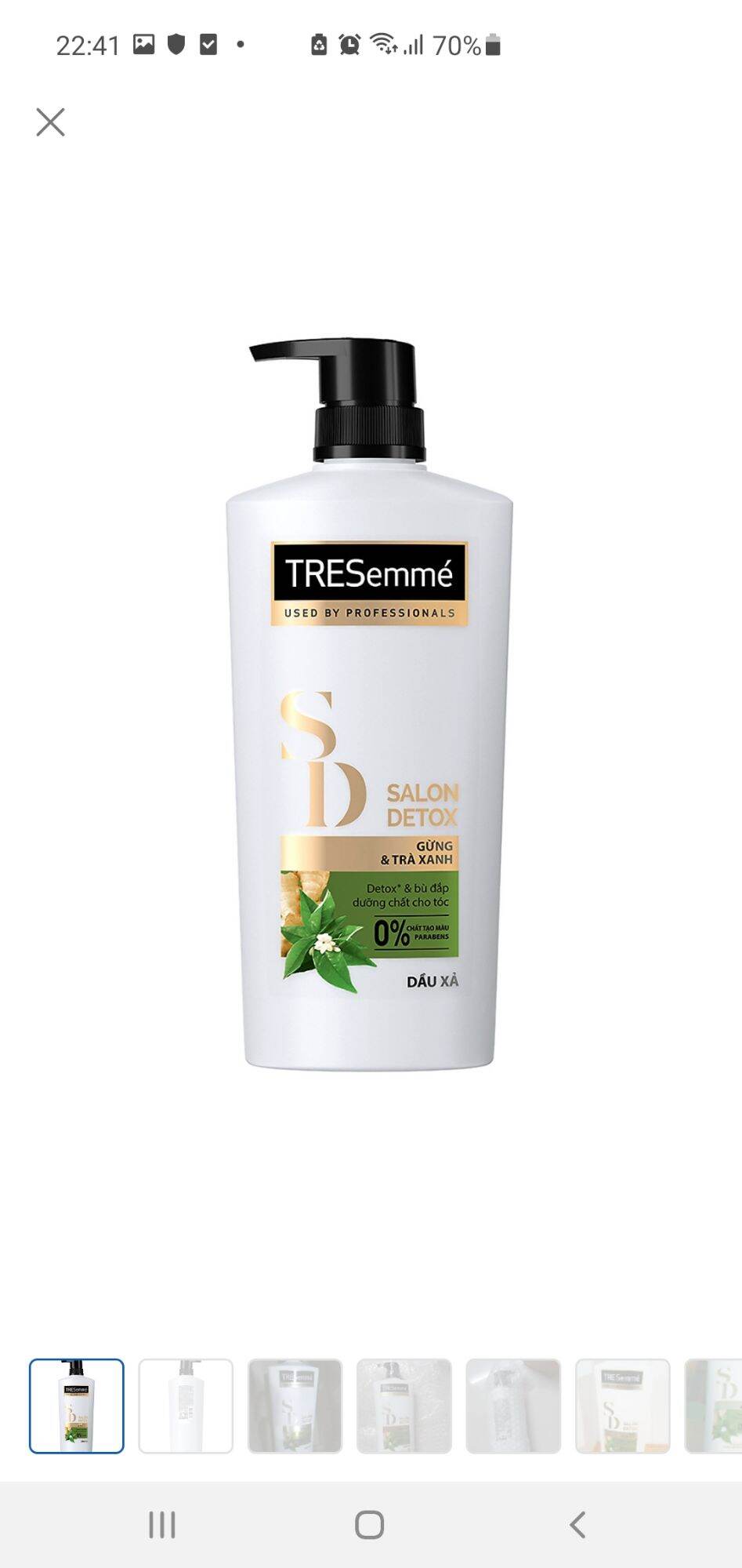 Dầu xả Tresemme 620G
