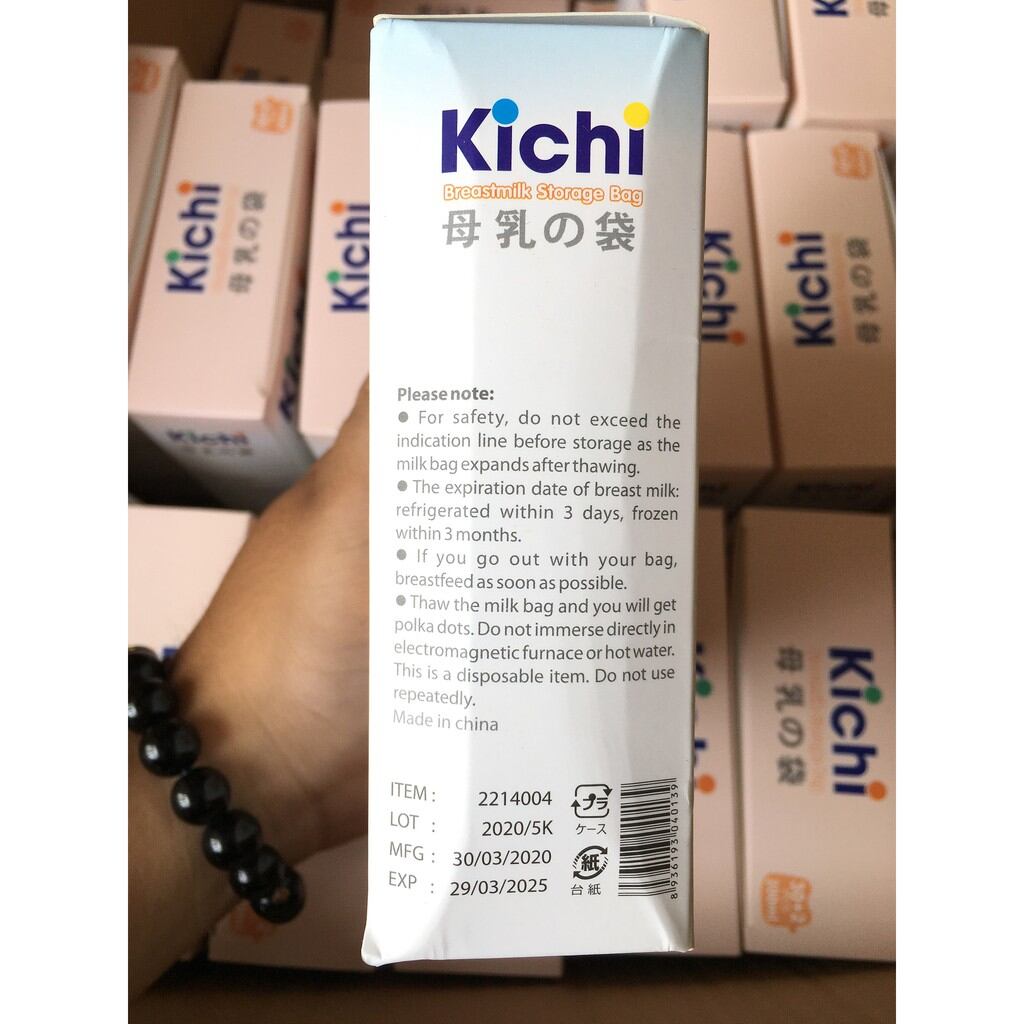 TÚI TRỮ SỮA KICHILACHI 100ML/120ML/200ML/250ML