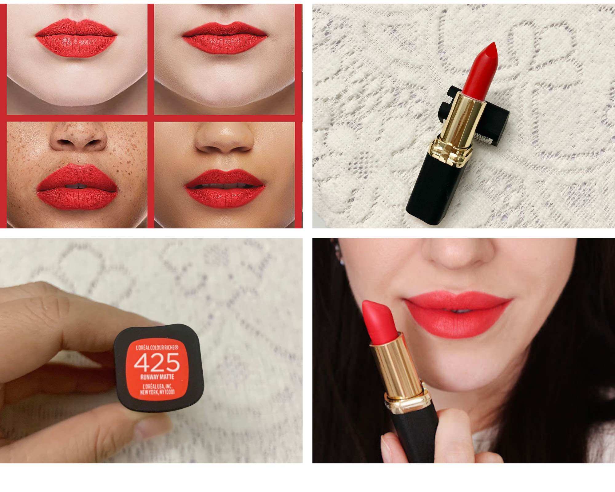 Son thỏi đen loreal color rich matte líp clour