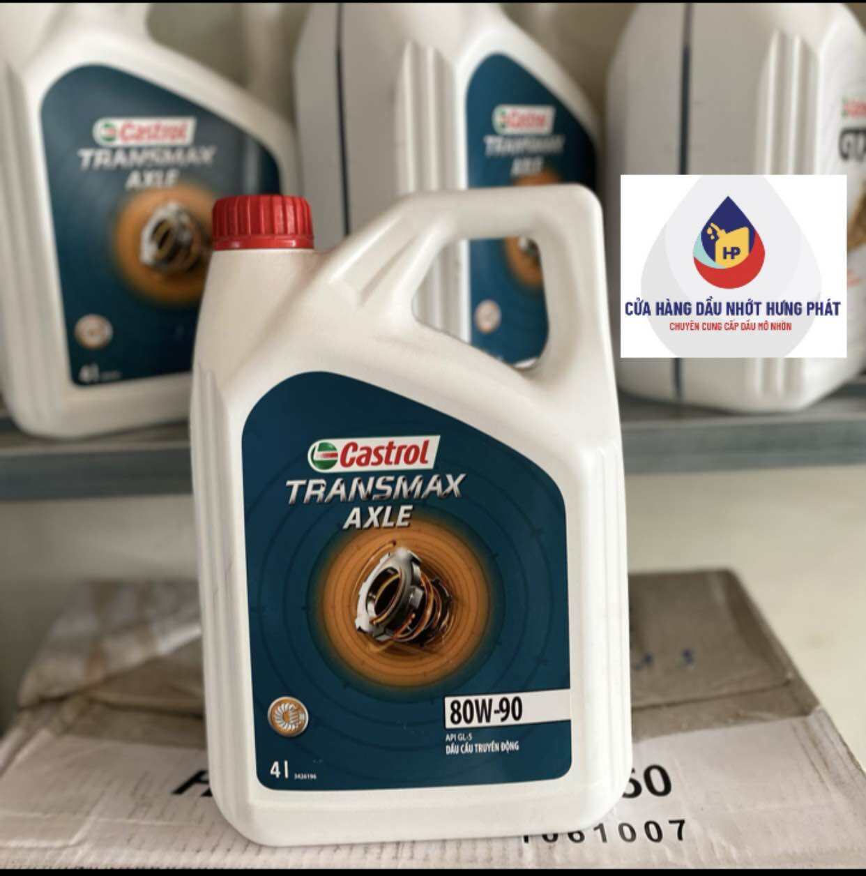 Dầu hộp số CASTROL TRANSMAX ALEX 80w90 4L